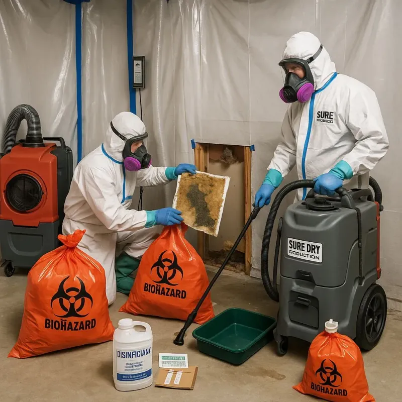Contaminated Water Handling Protocols process in Fenton, MI